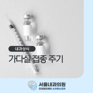 Read more about the article 가다실 접종 주기, 1차·2차·3차 간격은 어떻게 맞출까?