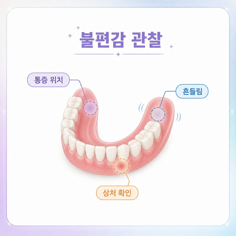서울치과 조정과 유지관리로 임플란트 틀니 편안한 식사 준비 맞물림 점검 과정